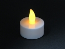 Christmas Flashing Yellow Light Candle (White)